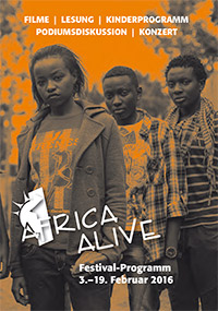 Programmheft Africa Alive 2016 // Cover